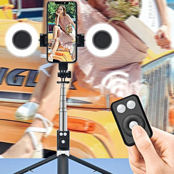 🎁Heißer Sale 50% RABATT⏳Neuer 6-in-1 Bluetooth-Selfie-Stick